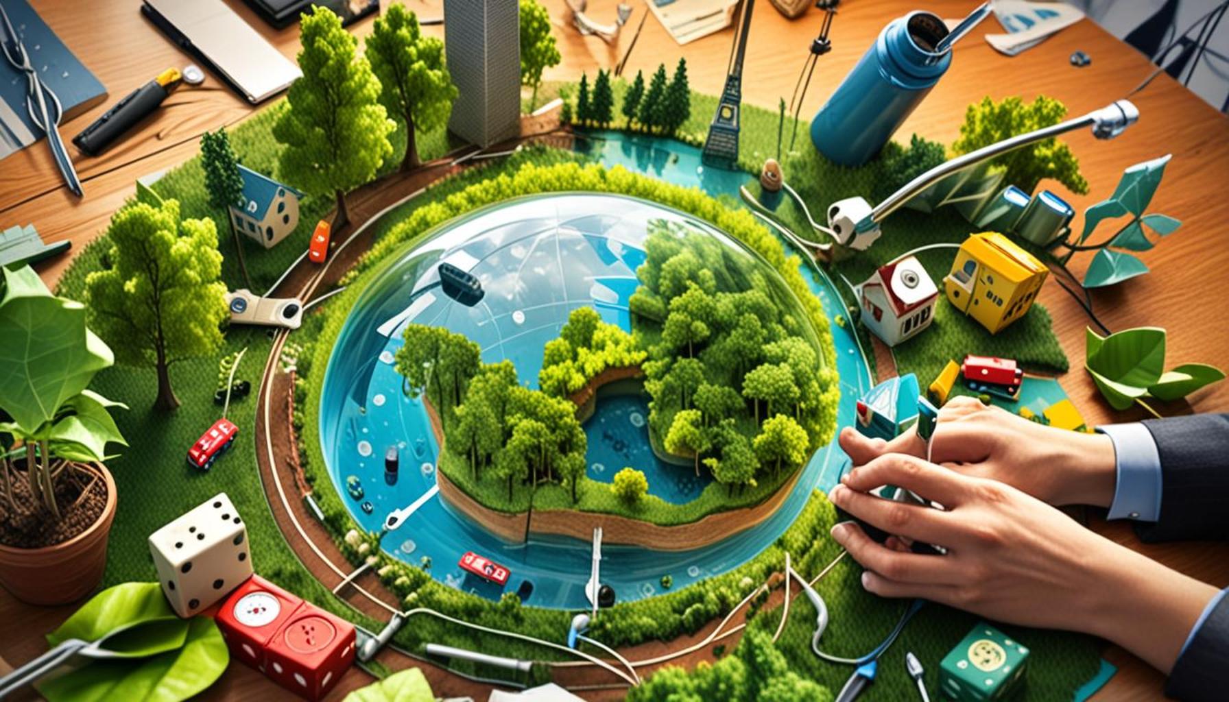 Risikomanagement und Nachhaltigkeit: Integration von Finanzpraktiken mit Umweltverantwortung