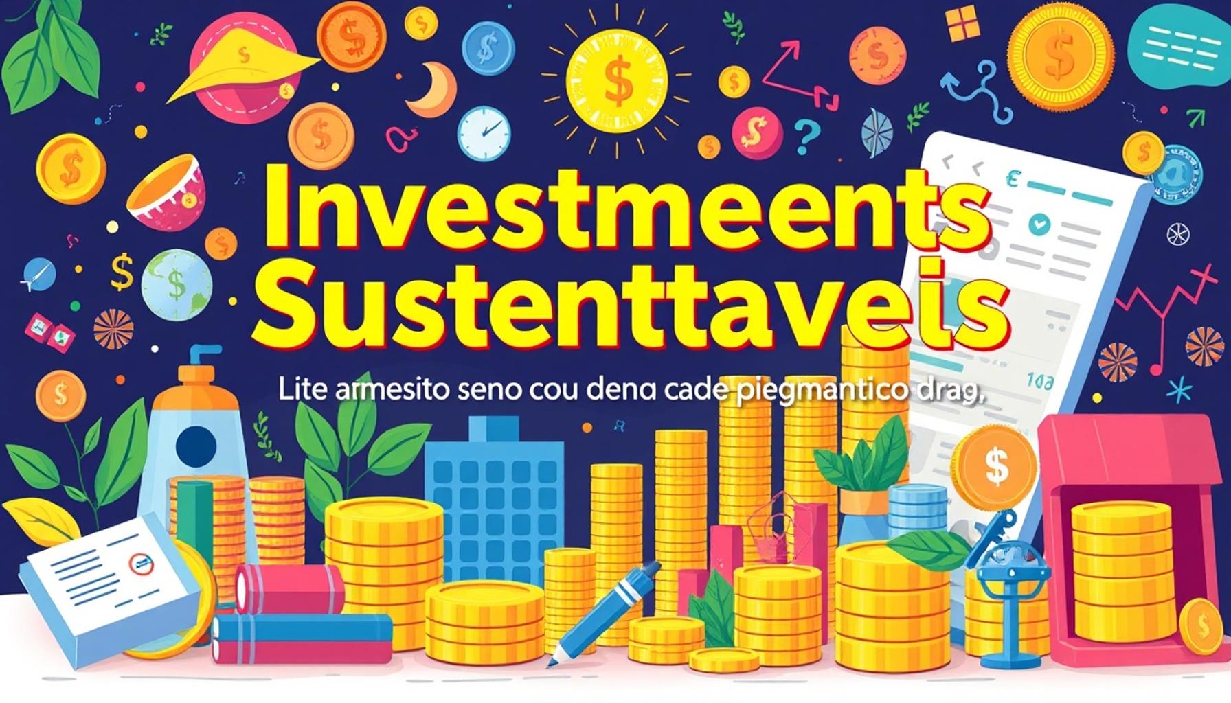 Udržitelné investice: Jak integrovat své hodnoty do svého finančního plánování