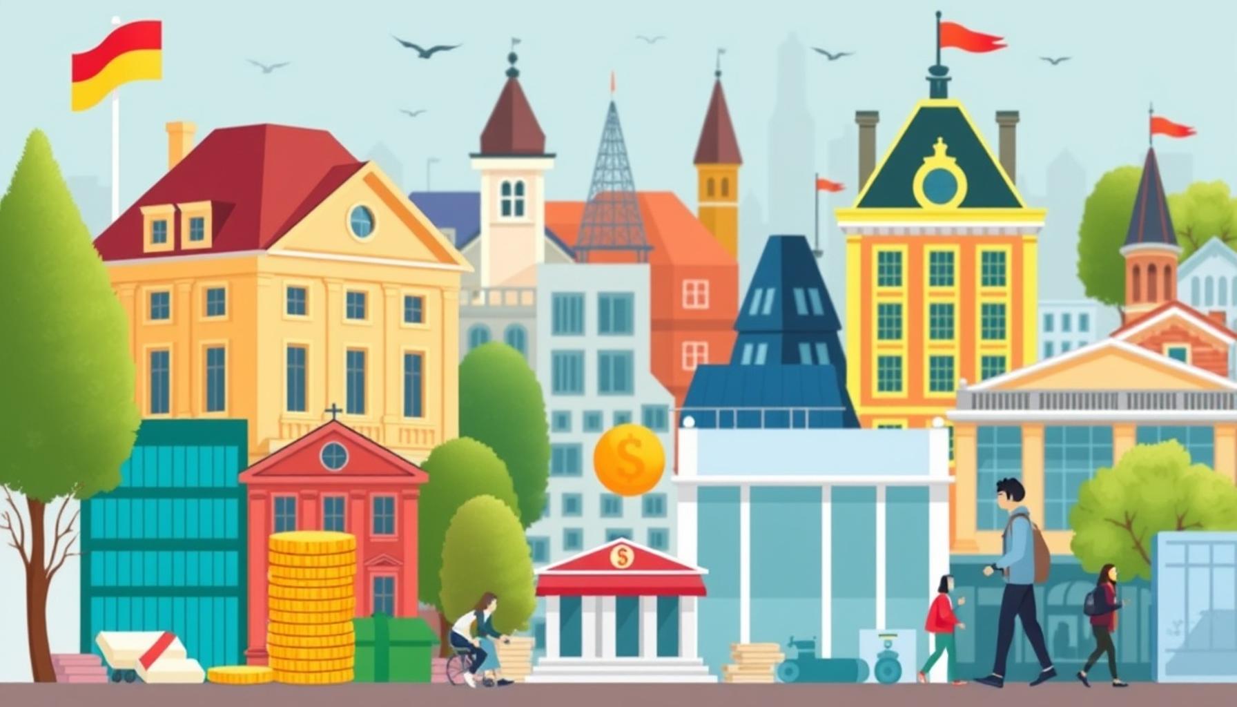 Vergleich zwischen privaten und öffentlichen Rentenplänen in Deutschland